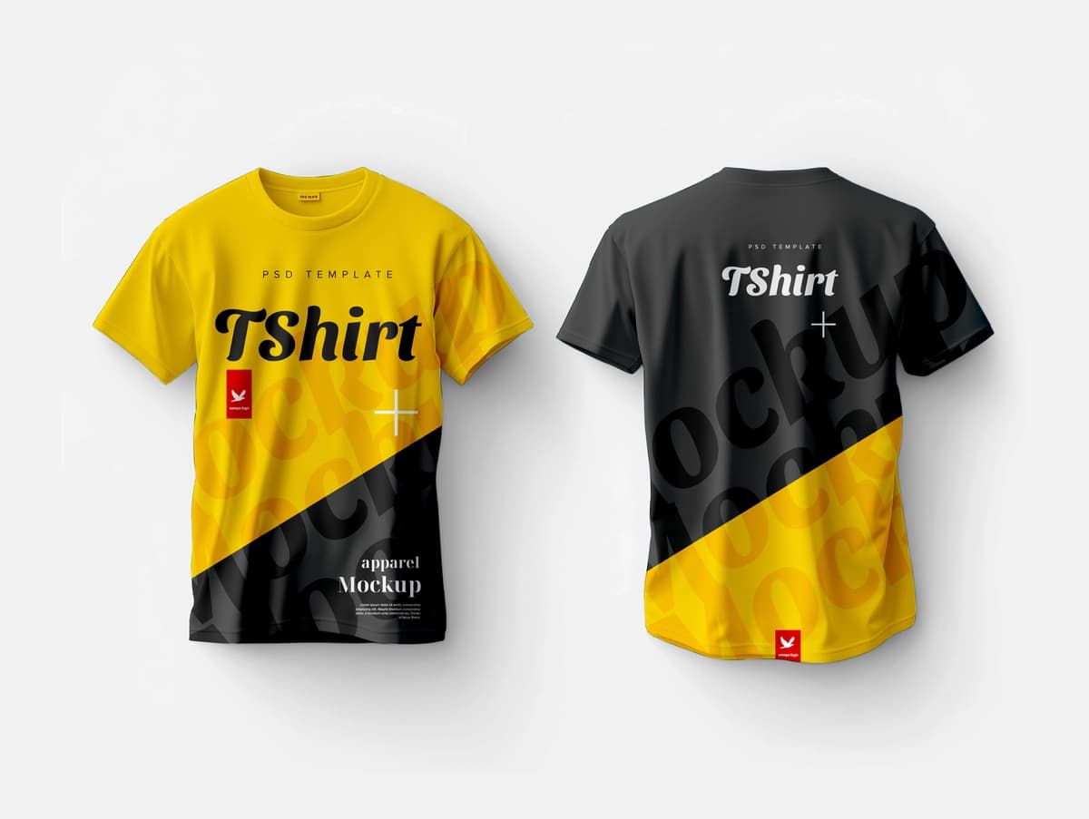 Klassik futbolka maketining realistik 3D versiyasi mukammal mos keladi | Classic t shirt mockup realistic 3d perfect fit