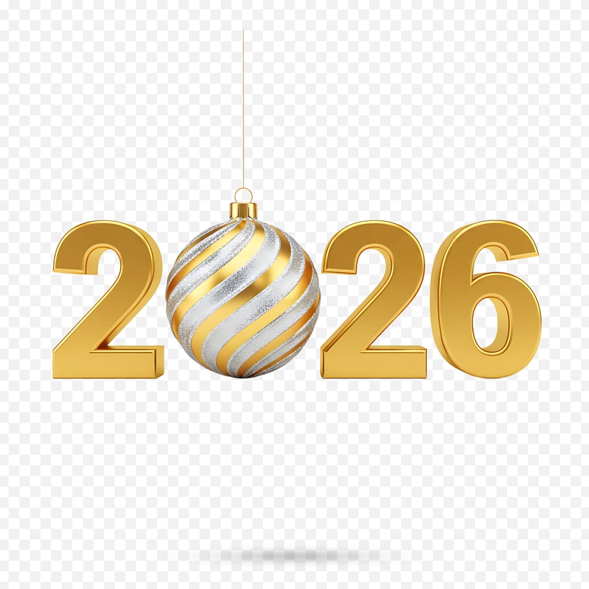 Rojdestvo bezaklari bilan oltin 2026 yangi yil bayrami | Golden 2026 new year celebration with christmas ornament
