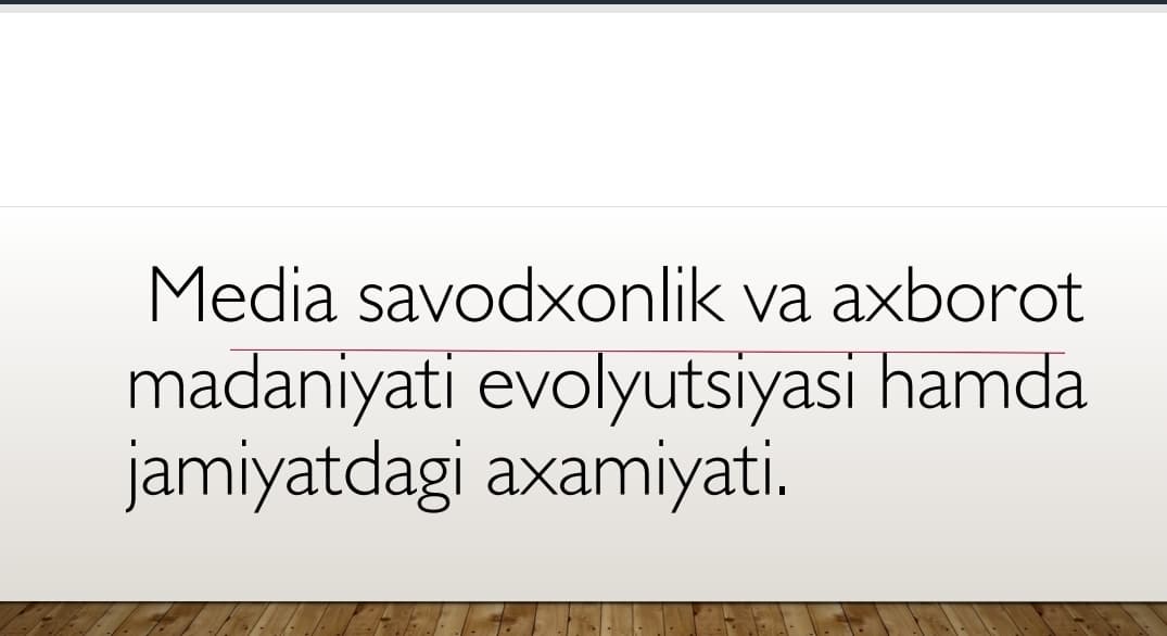 Media savodxonlik