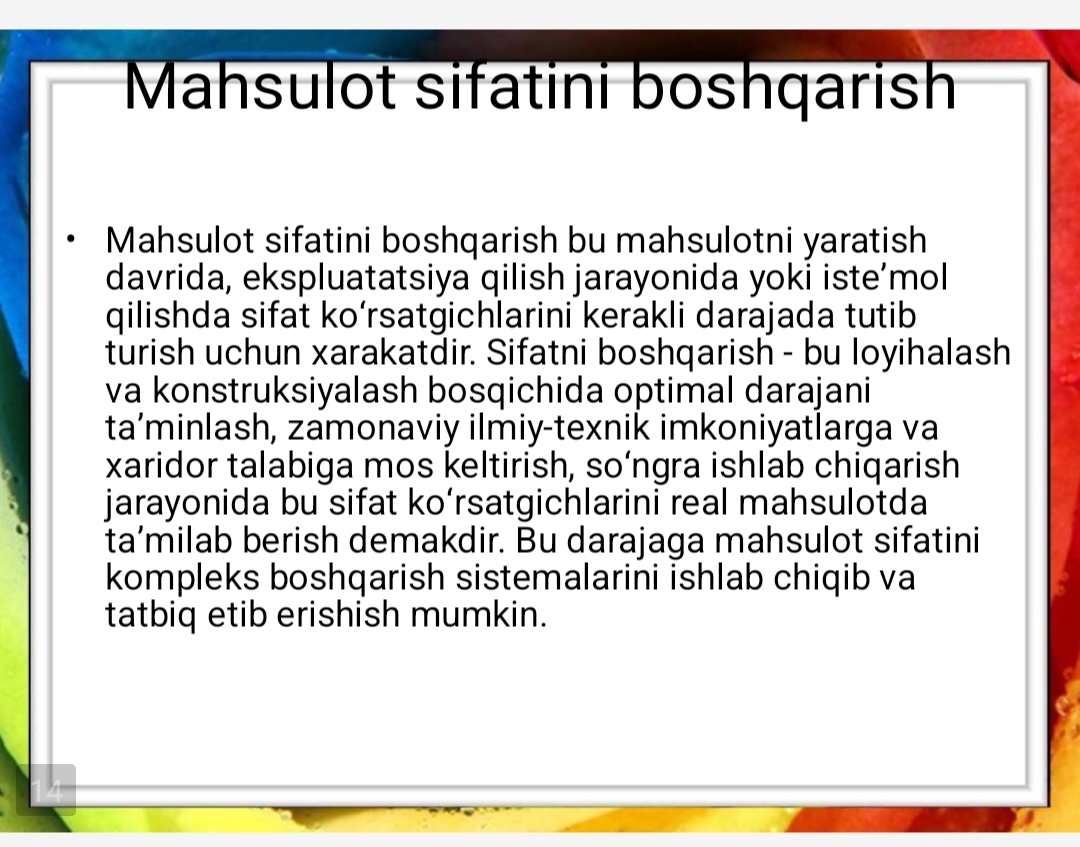 Product slide 1