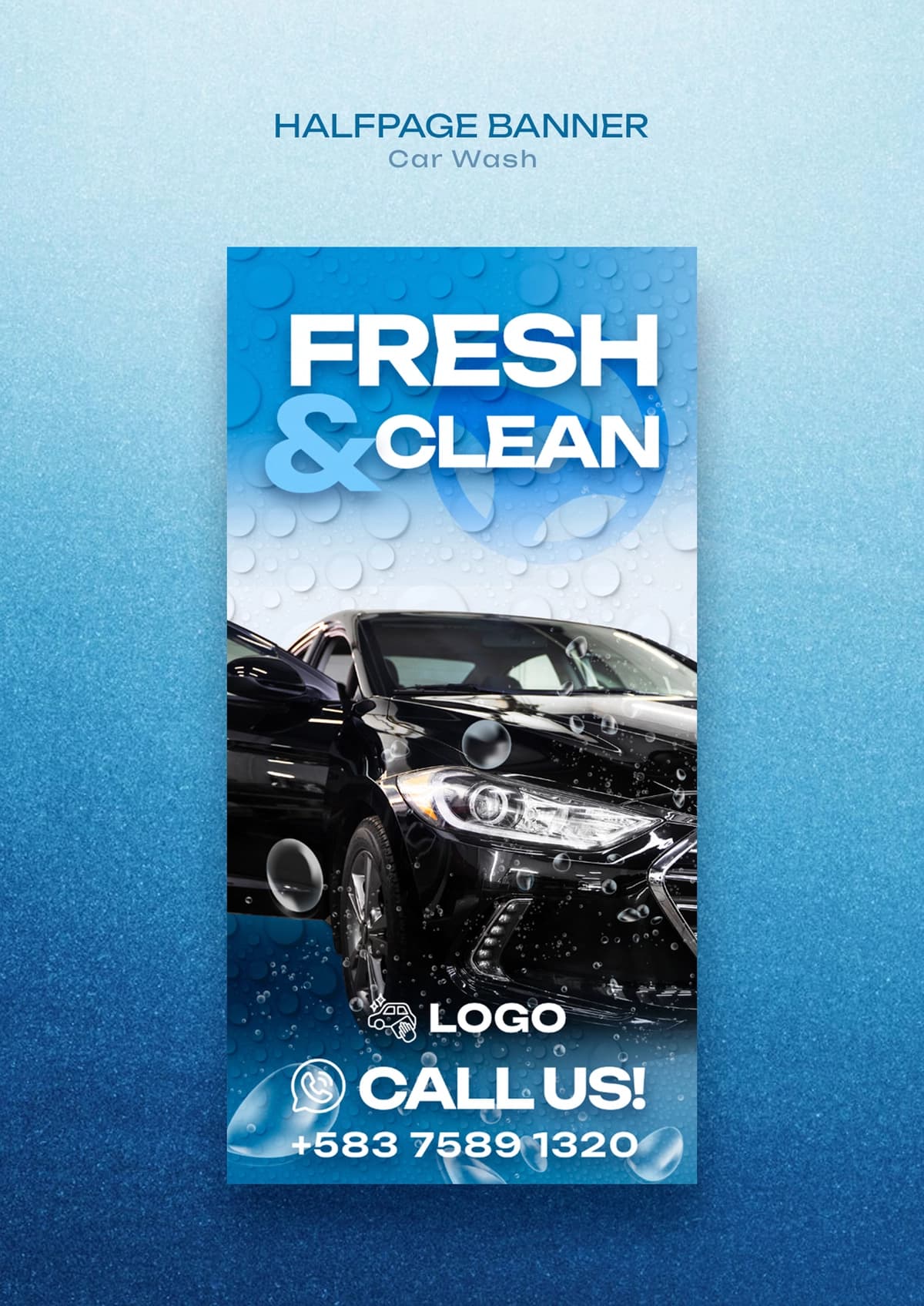 Avtomobil yuvish shablonlari dizayni | Car wash template design