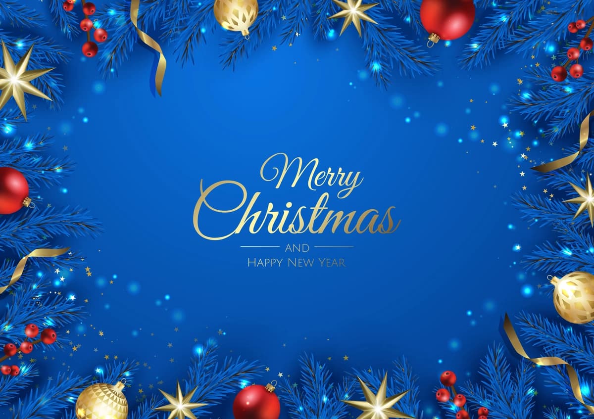 Rojdestvo elementi bilan quvnoq Rojdestvo foni | Merry christmas background with christmas element
