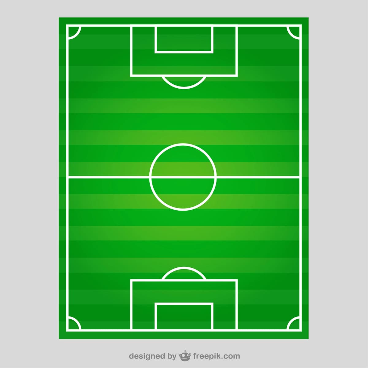 Futbol maydonining tepadan ko'rinishi | Soccer field top view