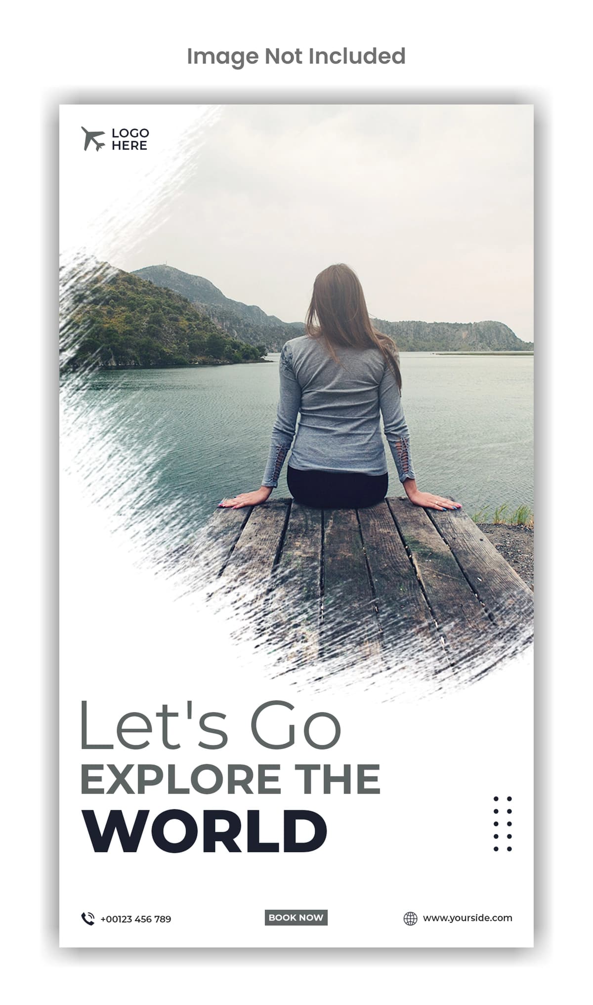 Sayohat ijtimoiy media instagram hikoya shablon dizayni | Travel social media instagram story template design