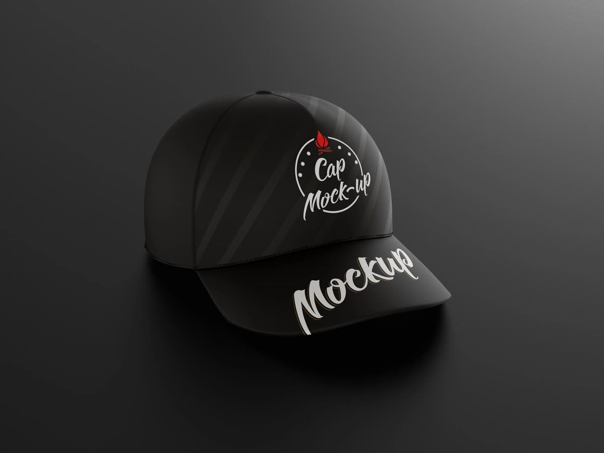 Snapback qalpoq maketi | Snapback cap mockup
