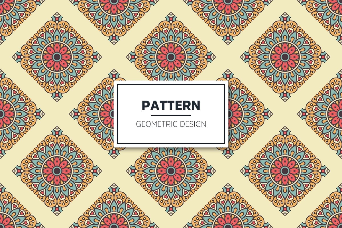 Hashamatli bezakli mandala choksiz naqshli oltin rang vektori | Luxury ornamental mandala seamless pattern gold color vector