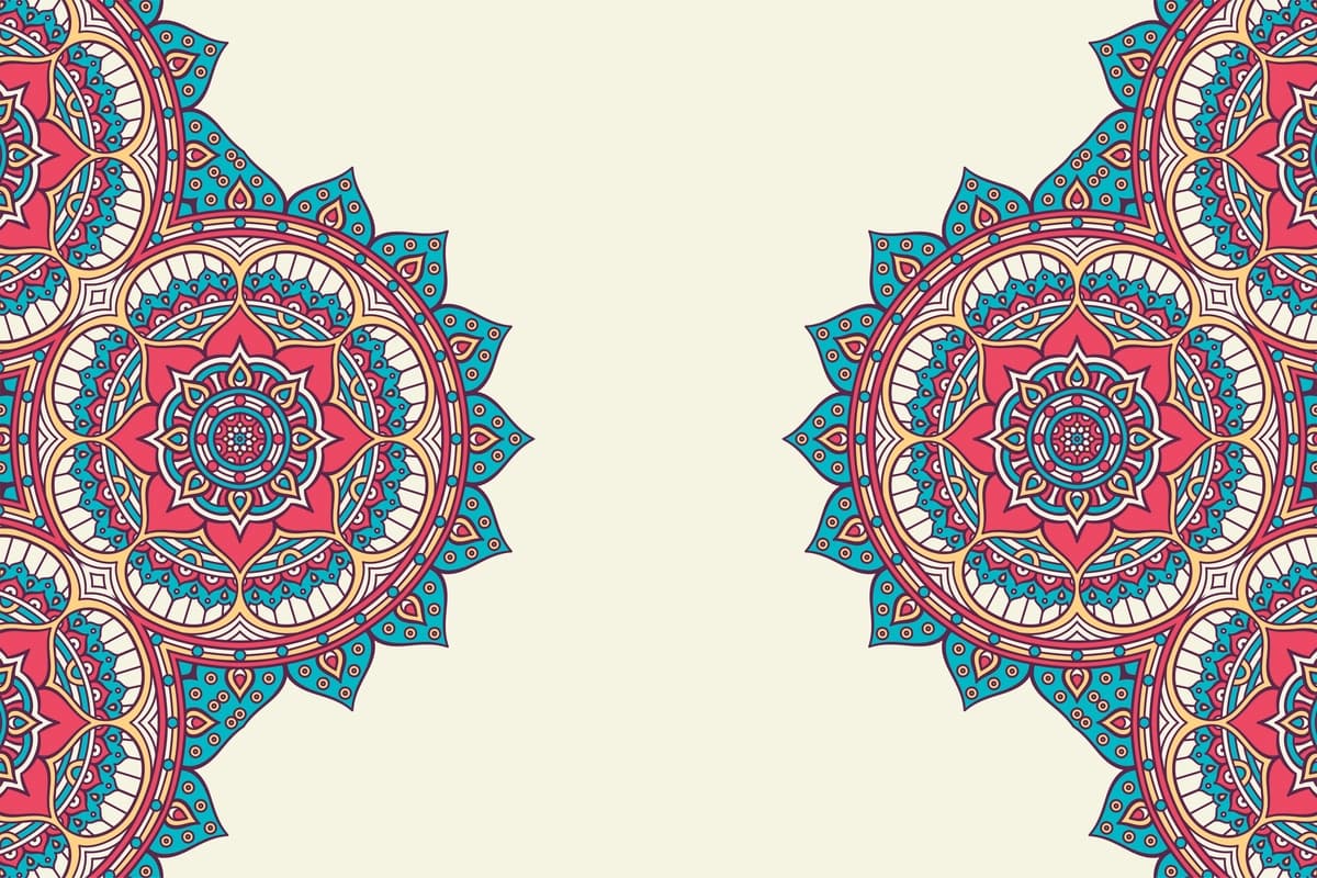 Hashamatli bezakli mandala dizayni fonida oltin rang vektori | Luxury ornamental mandala design background gold color vector