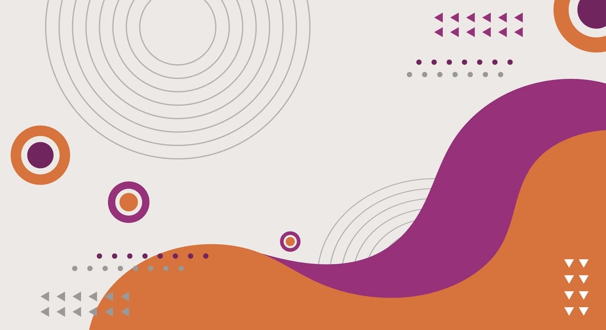 Yassi dizayn geometrik fon | Flat design geometric background