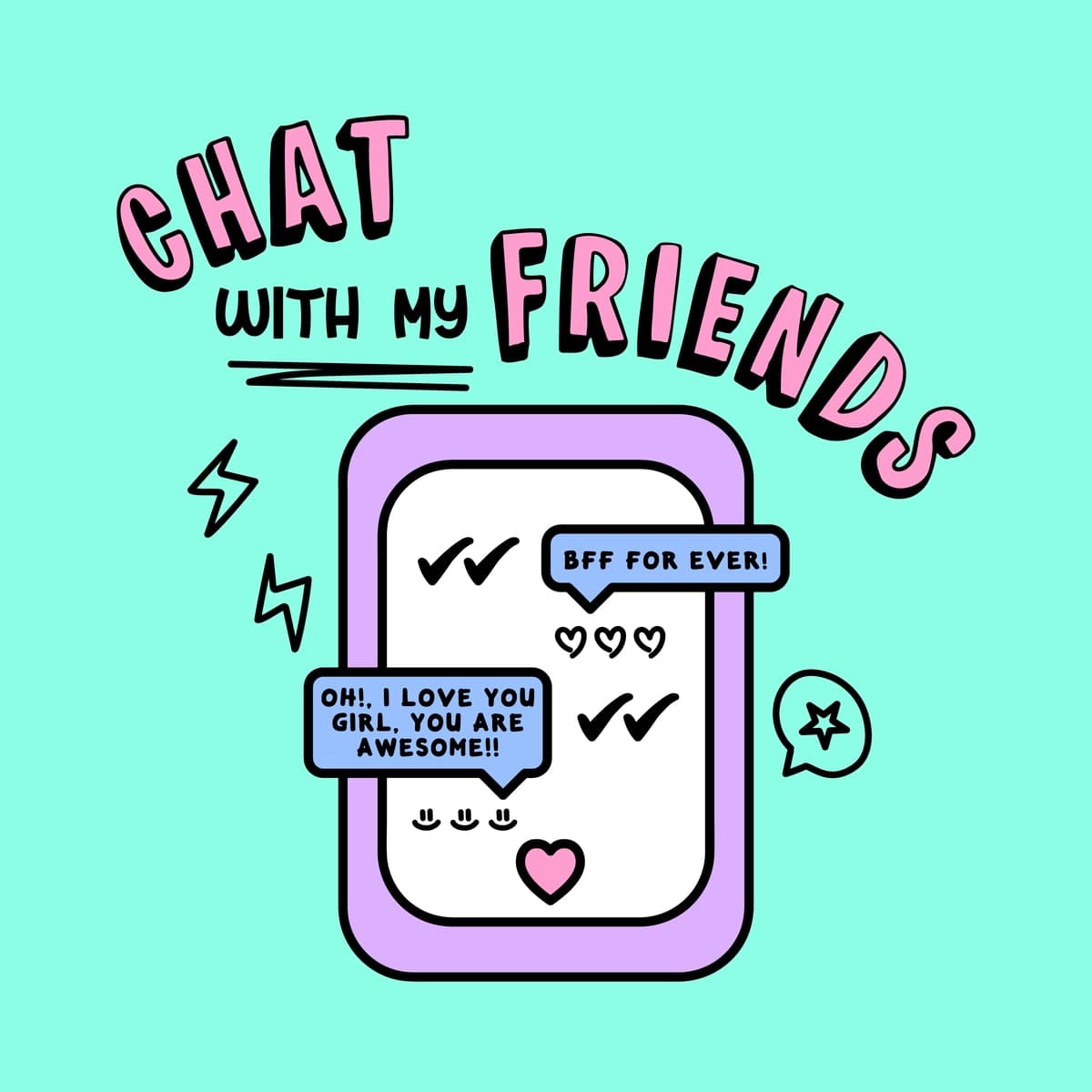 Mushuk do'sti bilan telefonda | Cat with friends phone