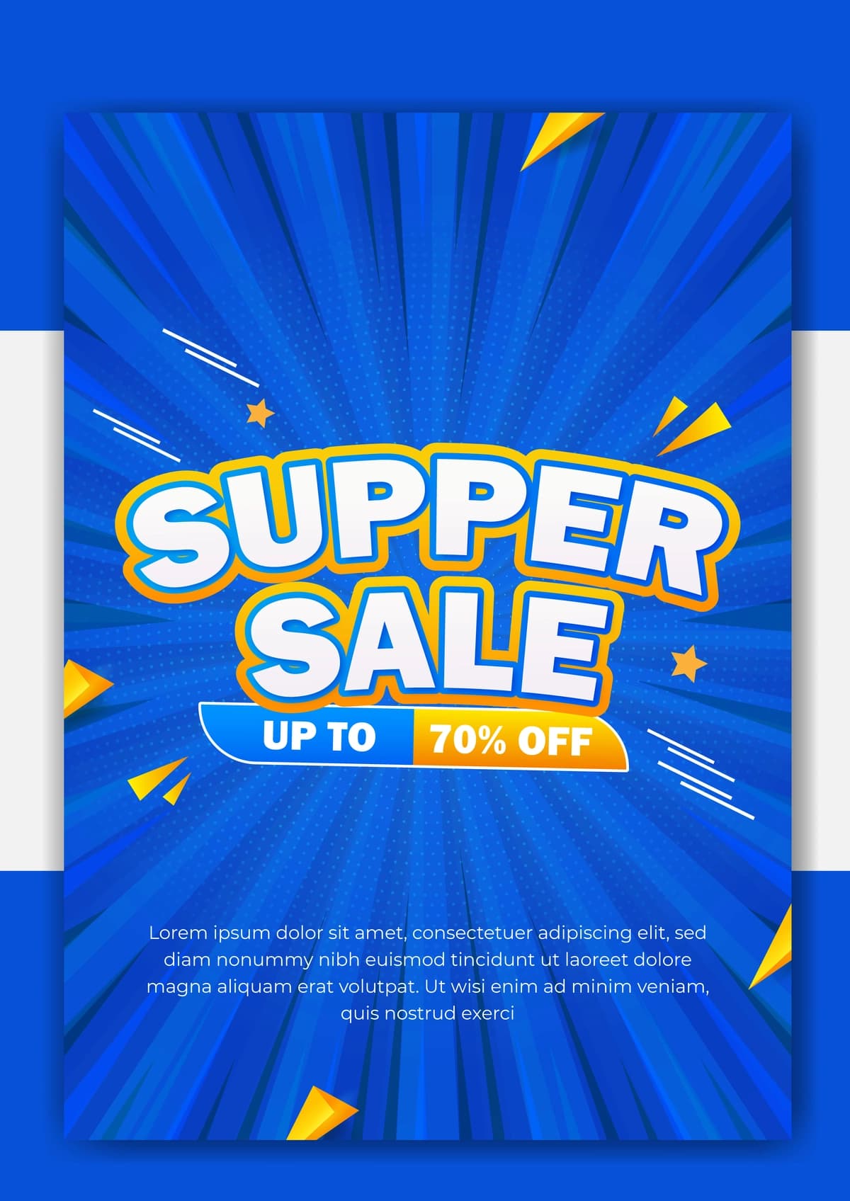 Super flesh savdo shablonlari dizayni | Super flash sale template design