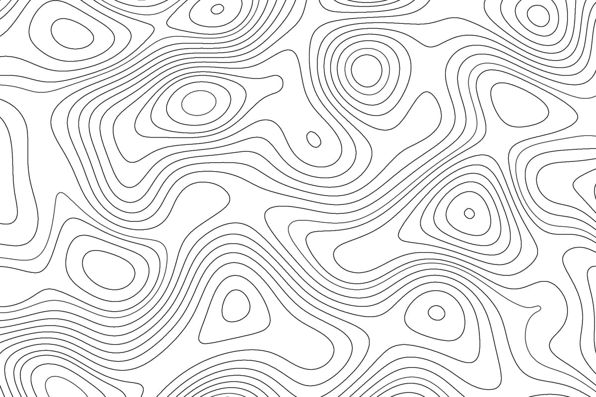 Mavhum fon topografik xarita kontur chizig'i namunasi | Abstract background topographic map contour line pattern