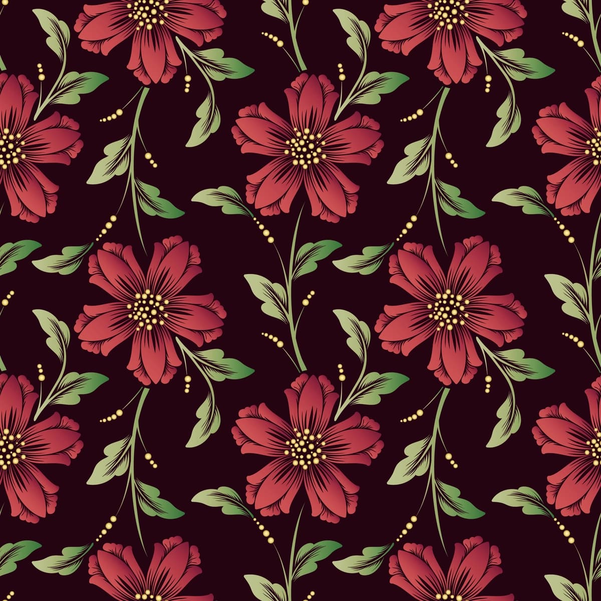To'qimachilik gul barglari yozgi moda | Textile floral leaf summer vogue
