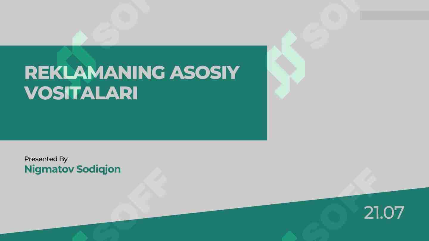 Product slide 1