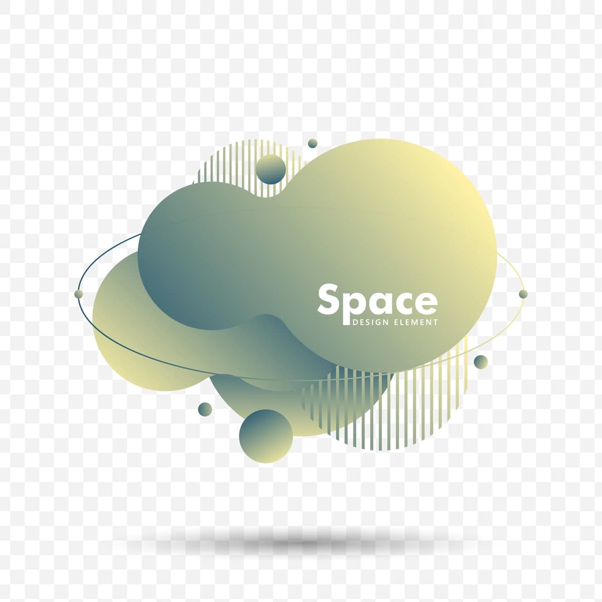 Mavhum uslubdagi suyuqlik grafik elementi | Abstract style fluid graphic element