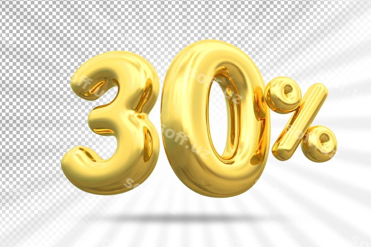 O'ttiz foiz raqam oltin hasharot | 30 percent number gold luxury