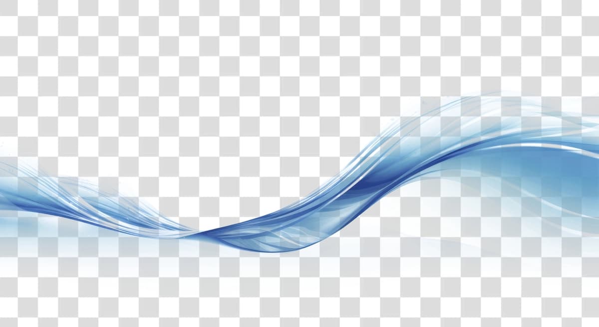 Png mavhum ko'k to'lqinli fon | Png abstract blue wave background