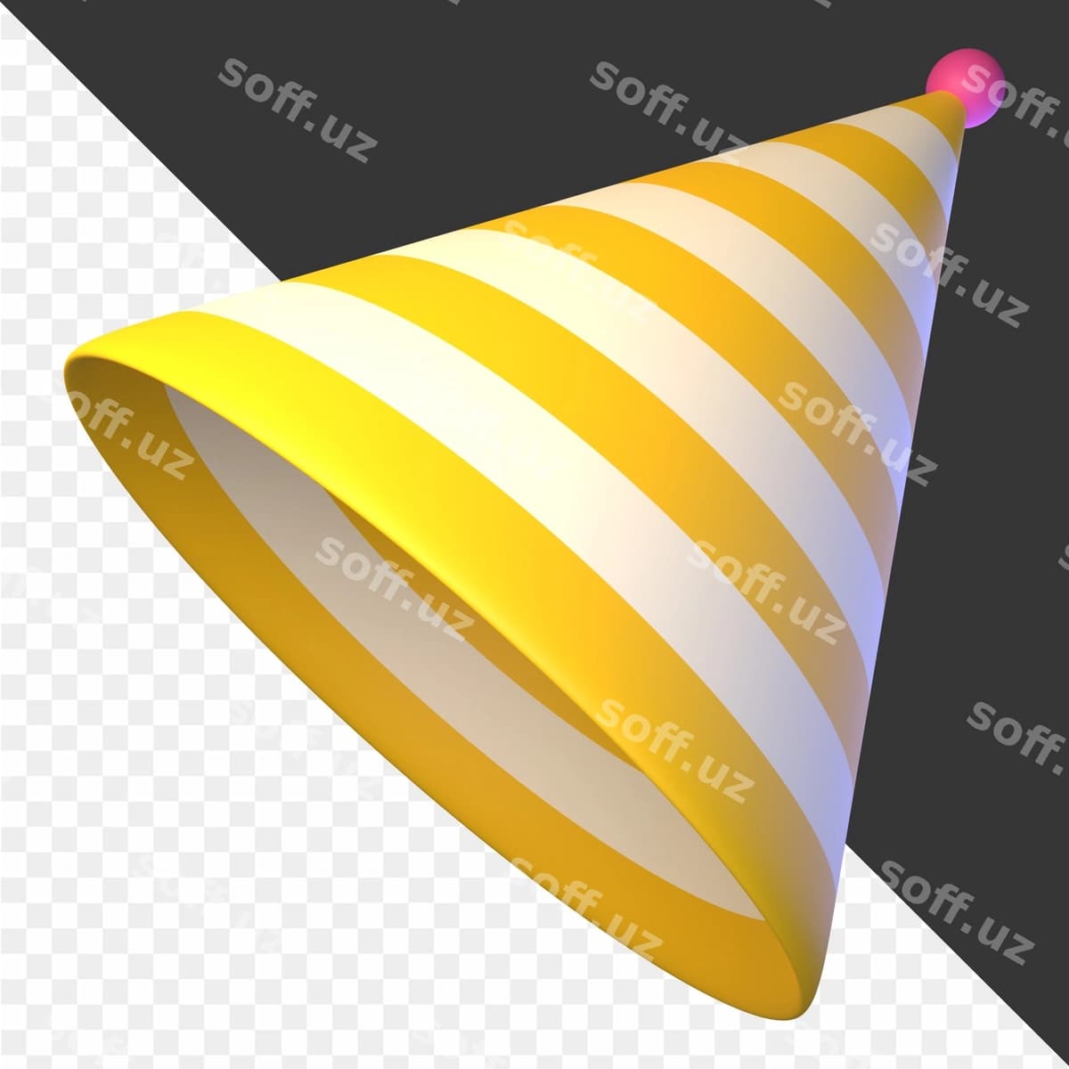 3D tug'ilgan kun belgisi | 3d birthday icon
