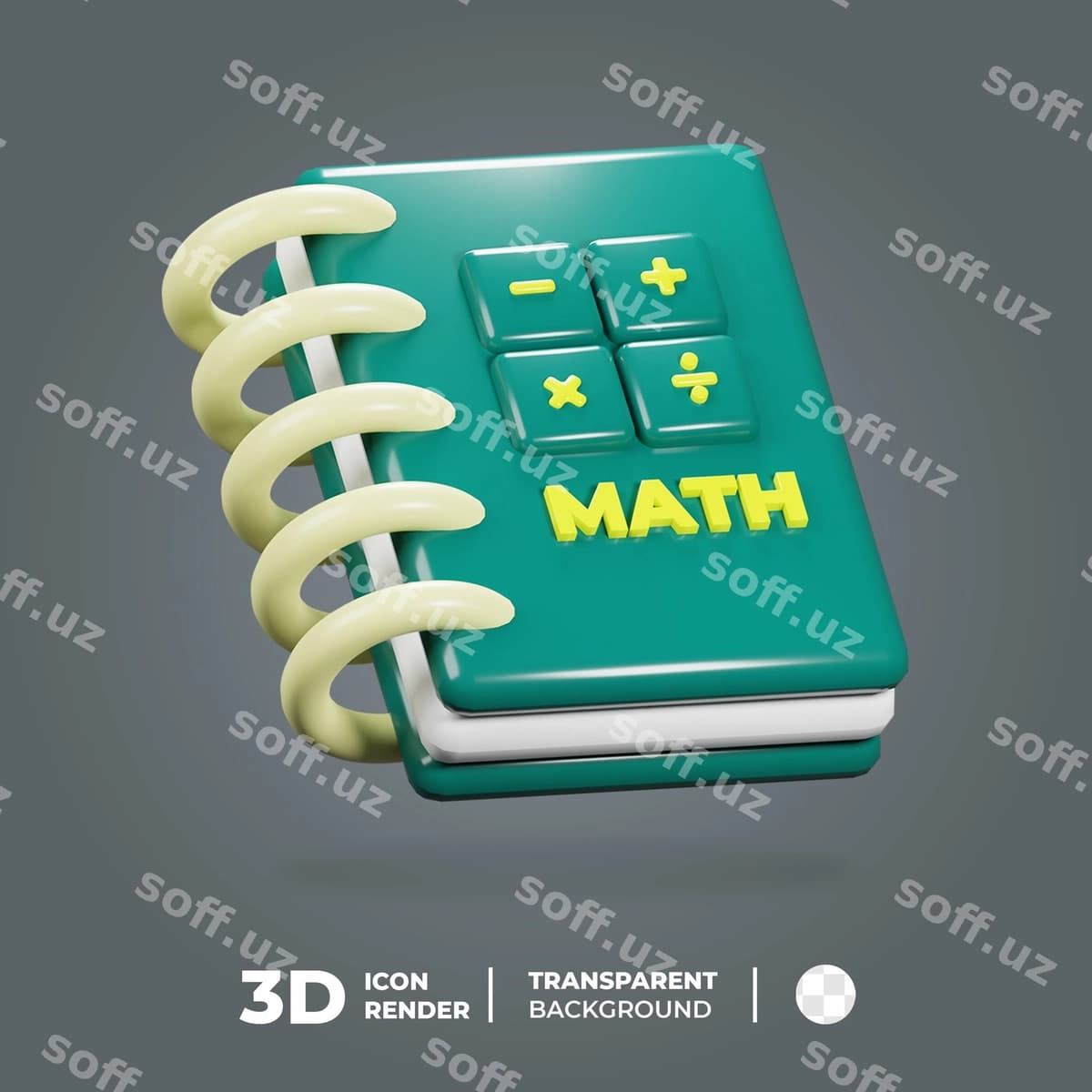 3d ikon notebook | 3d icon notebook