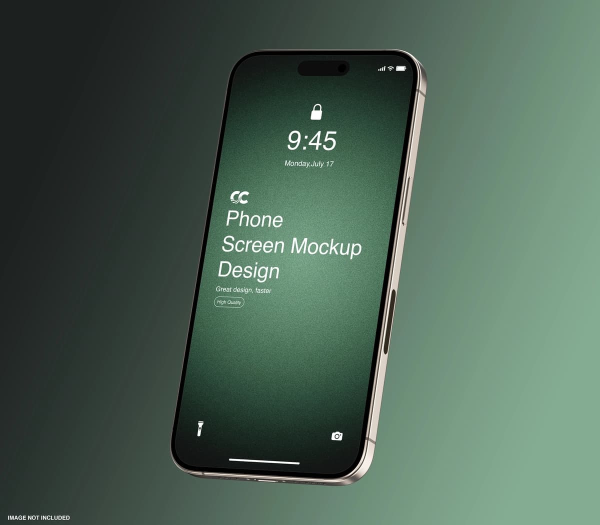 Suzuvchi yangi smartfon maketi | New smartphone mockup floating