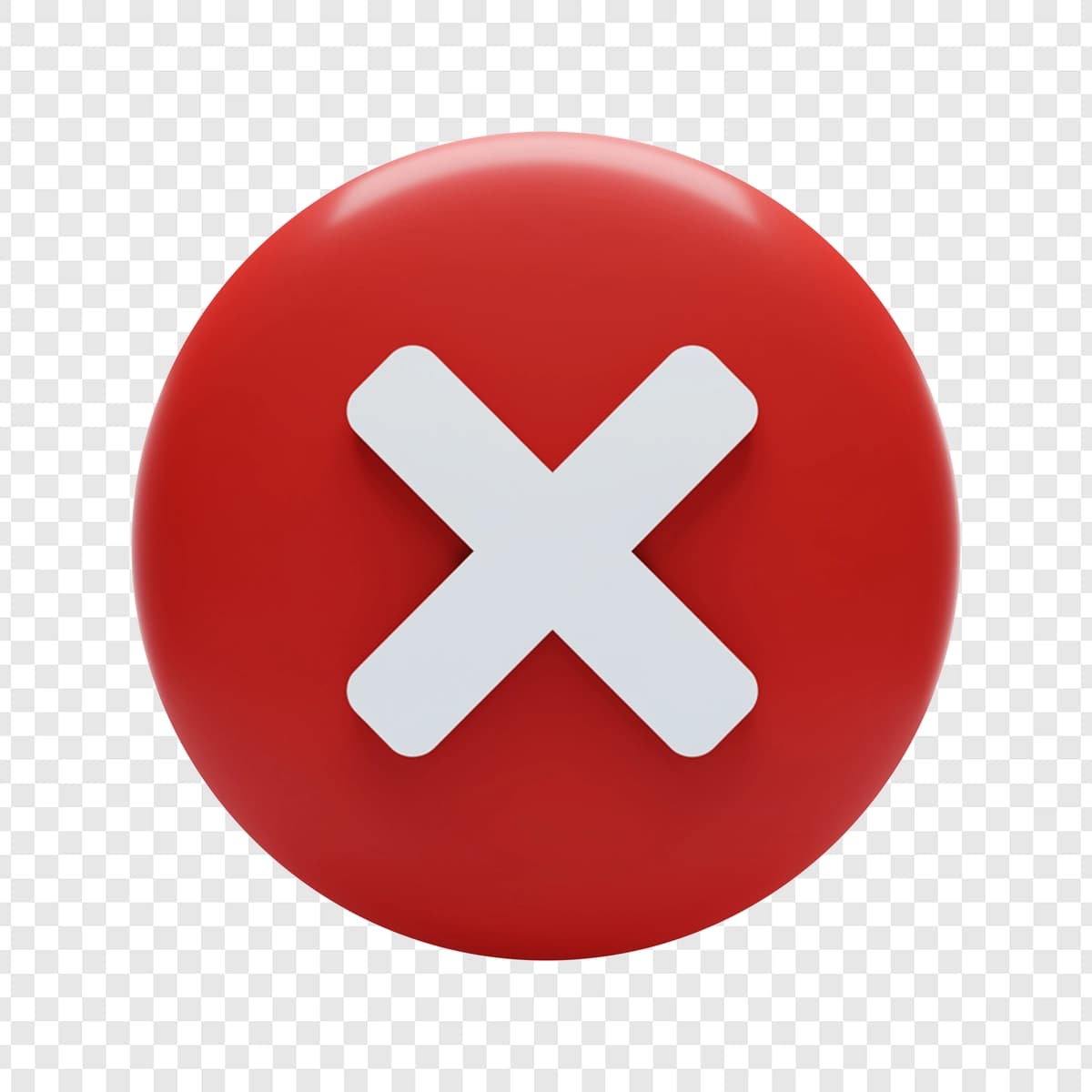 Oq xoch belgisi shaffof fonli qizil doira | Red circle with white cross icon transparent background