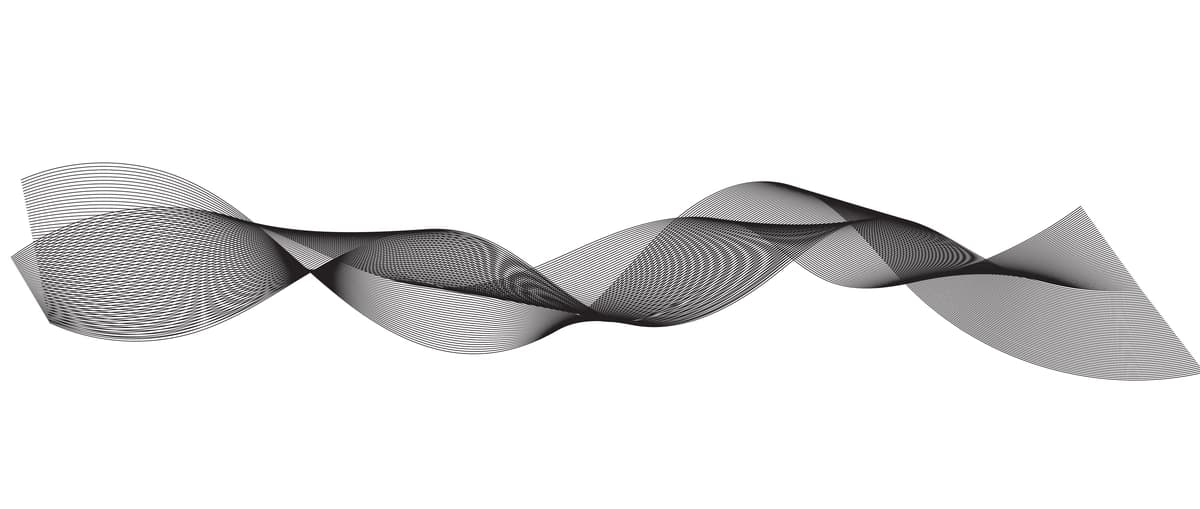 Mavhum qora to'lqinli lentalar chiziqlarni qora to'lqinli kavisli chiziqlarni aylantirdi | Abstract black wavy ribbons made lines black wavy curved lines swirls