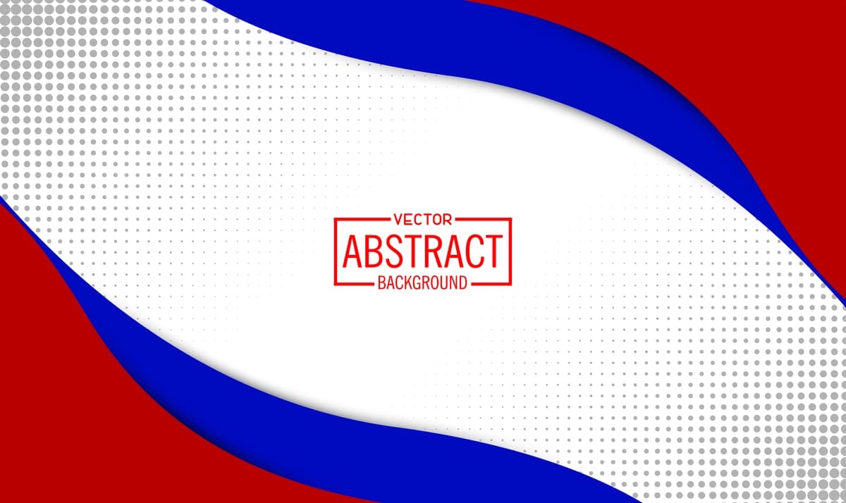 Qizil ko'k mavhum fon bannerlari tasviri | Red blue abstract background banners illustration
