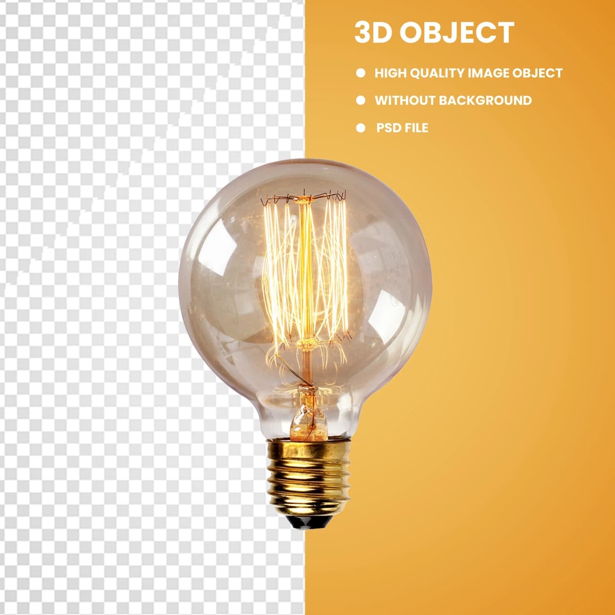 Haqiqiy yorug'lik nurlari bilan chiroqlar volfram lampochkasini aylantiradi | Slights with rays realistic light bulb turn tungsten light bulb