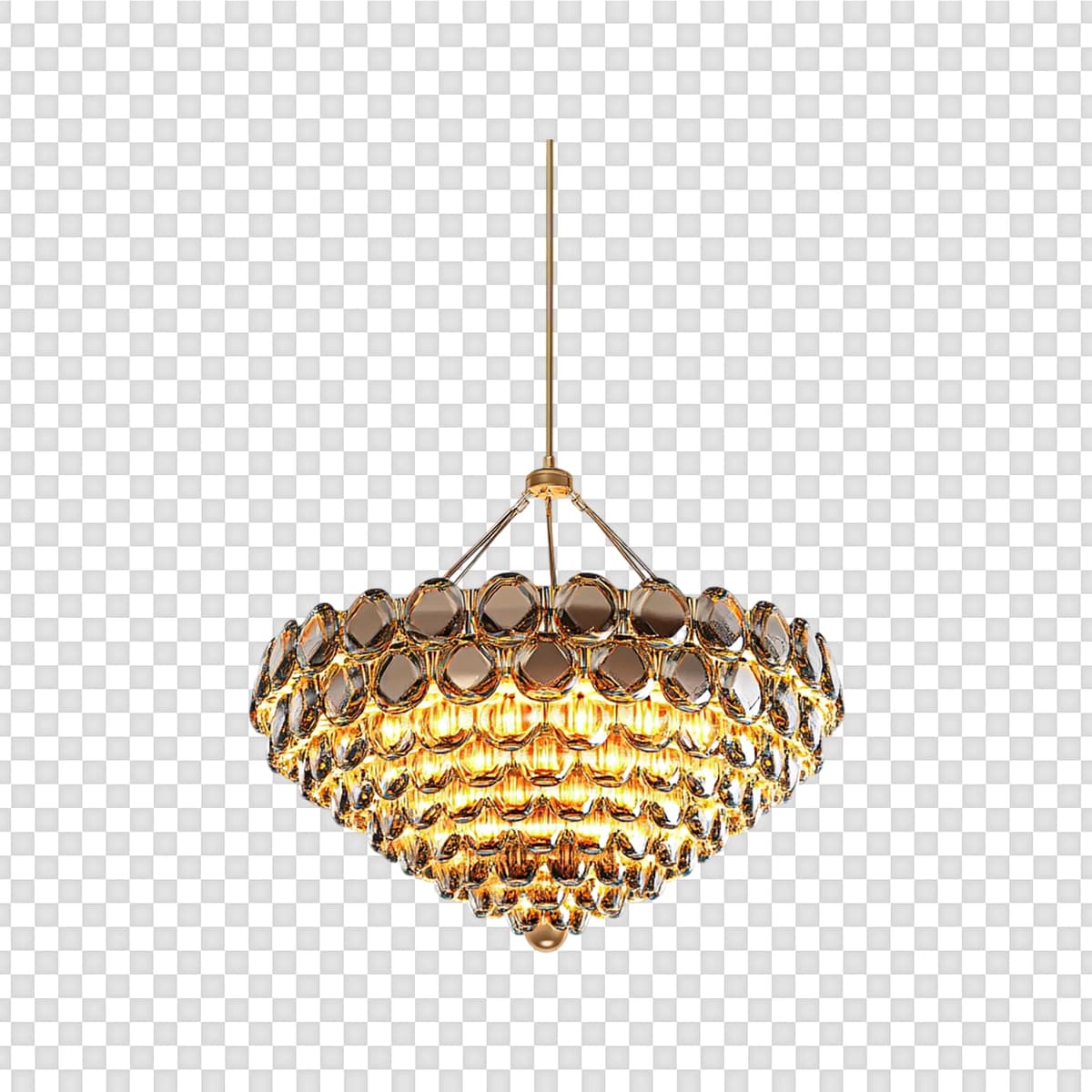 Chandelier lampalar izolyatsiyalangan shaffof fon | Chandelier lamps isolated transparent background