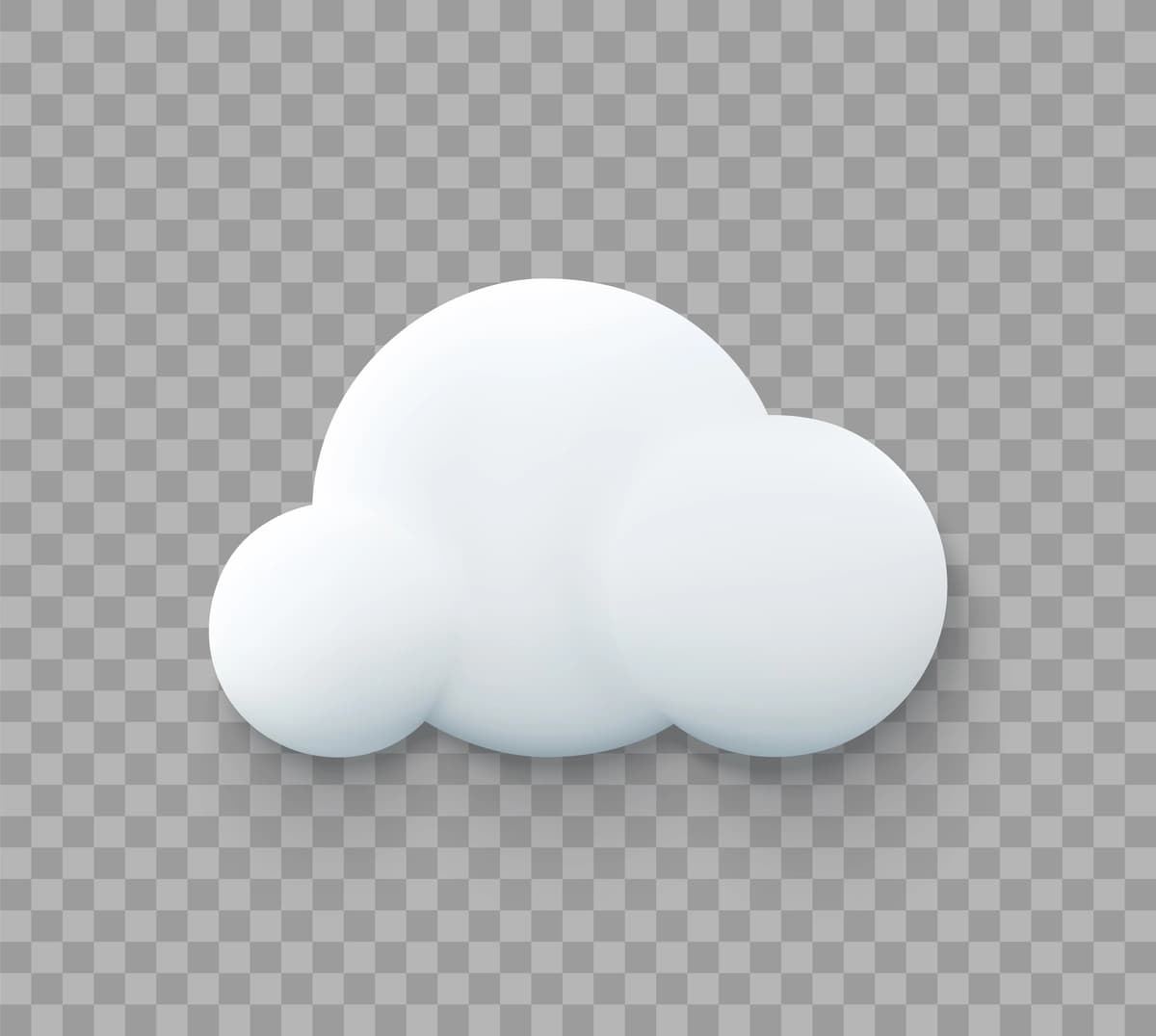 D bulutli vektor tasviri bulut izolyatsiyalangan shaffof fon | D cloud vector illustration cloud isolated transparent background