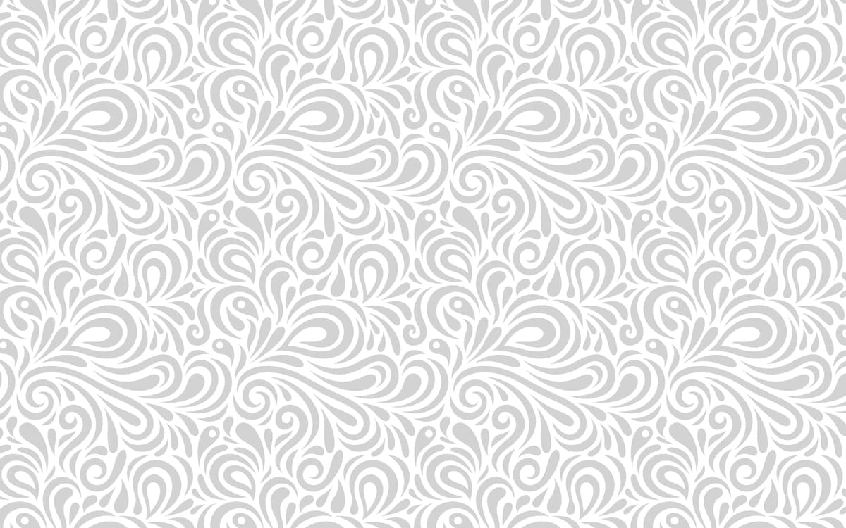 Och kulrang, oqlangan, choksiz tabiat bargi naqshli fon vektori | Light gray elegant seamless nature leaf pattern background vector