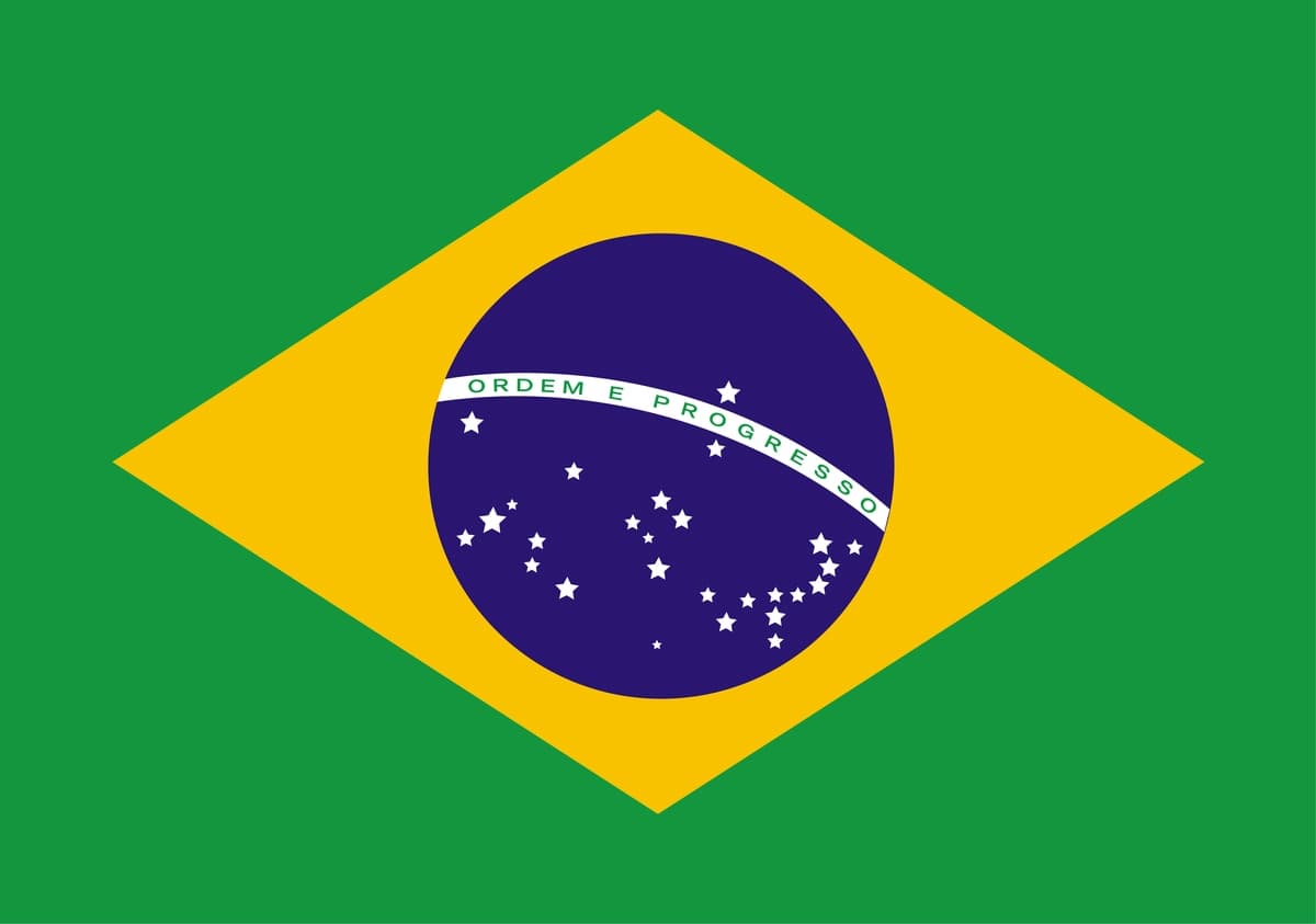 Braziliya bayrogʻi vektori Braziliya bayrogʻi matnini portugal tiliga tarjima qilish | Brazilian flag vector brazil s flag translation text into portuguese