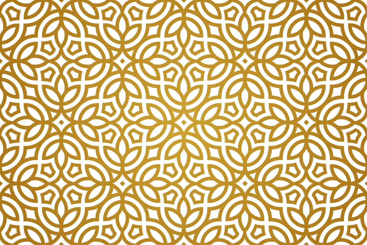 Choksiz arabcha naqshli fon Arab uslubidagi islomiy bezak | Seamless arabic pattern background arabian style islamic ornamental