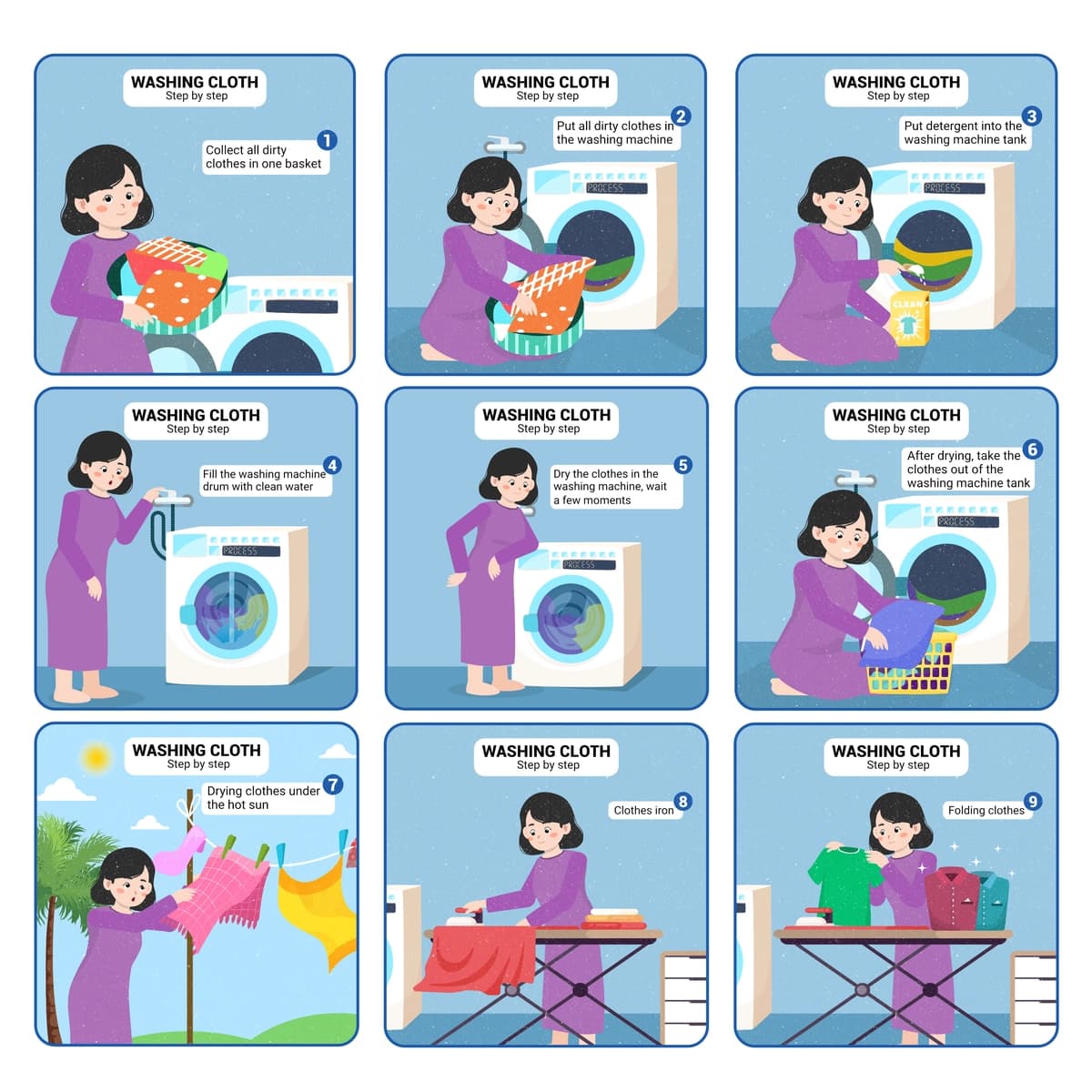 Yuvish uchun mato 10 | Washing cloth 10