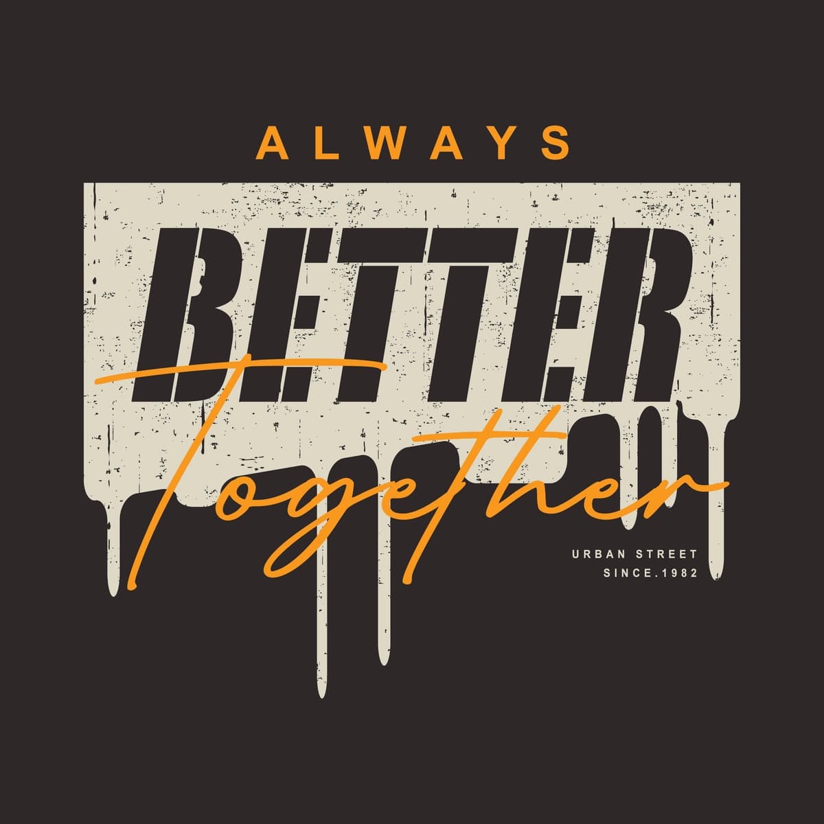Kuchli bo'ling shahar ko'chasi grafik dizayni tipografiyasi vektor illyustratsiyasi | Stay strong urban street graphic design typography vector illustration