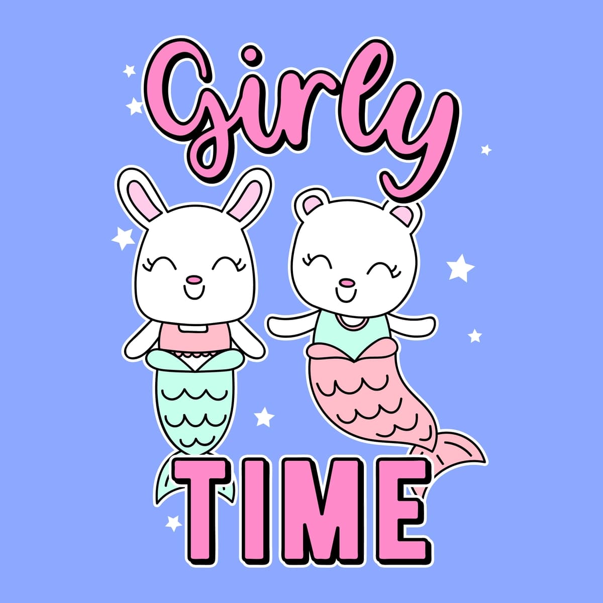 Hayvon suv parilari bilan qizcha vaqt | Girly time with animal mermaids