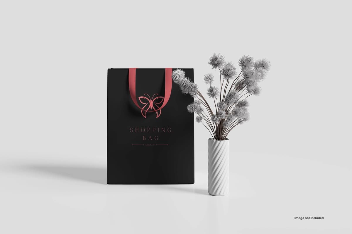 Xarid qilish sumkasi maketi | Shopping bag mockup