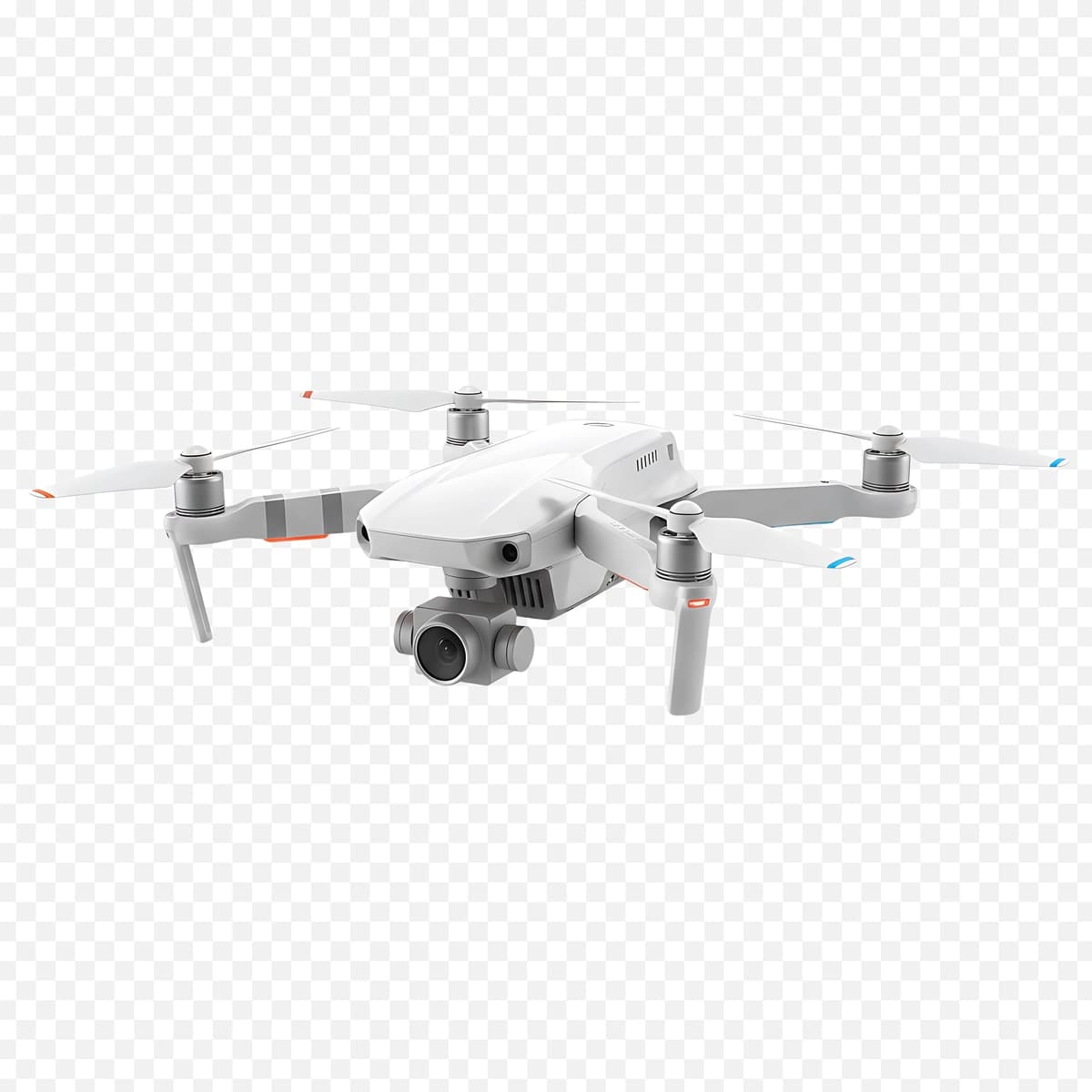 Yuqori texnologiyali oq kvadrokopterli dronning havodan suratga olishi | High tech white quadcopter drone aerial photography