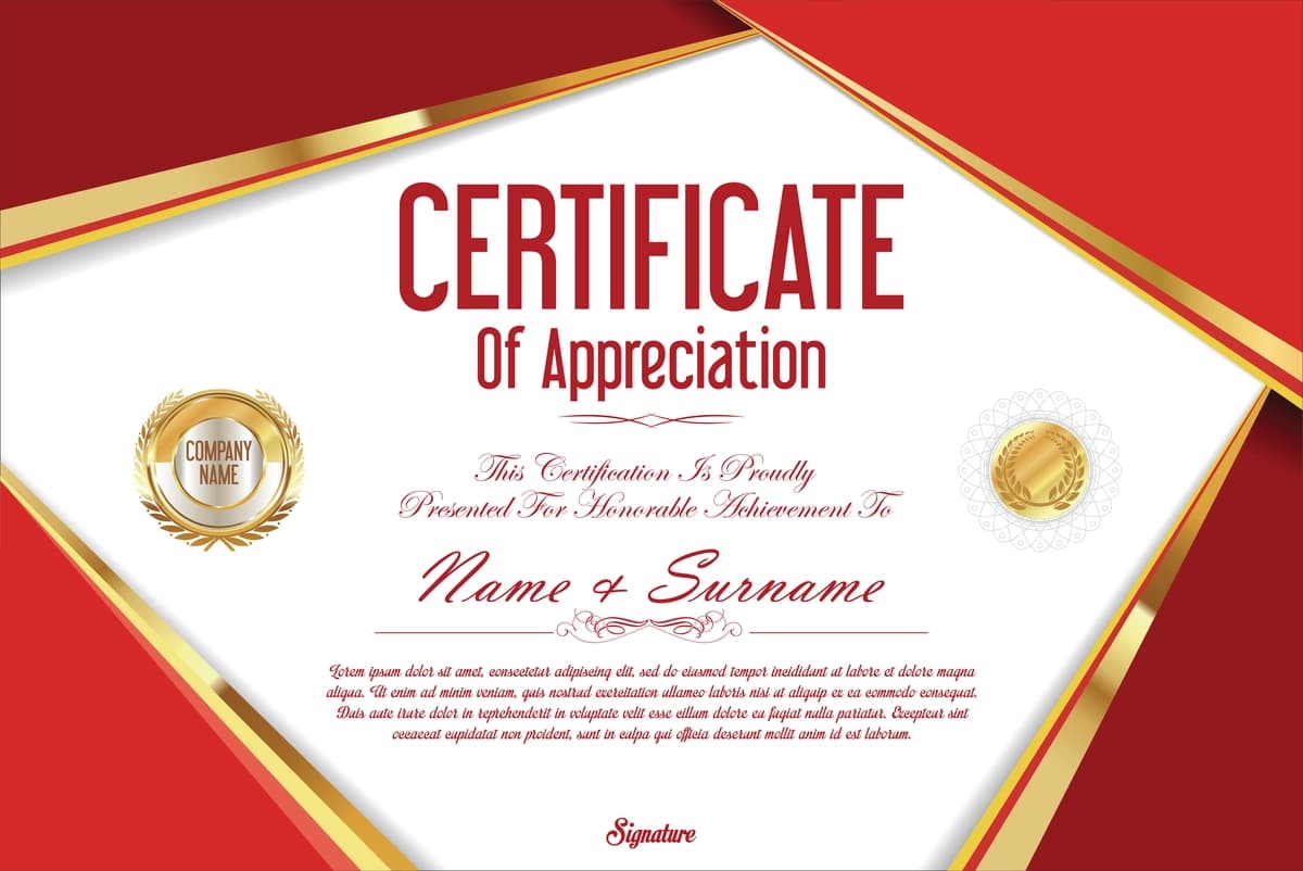 Sertifikat | Certificate