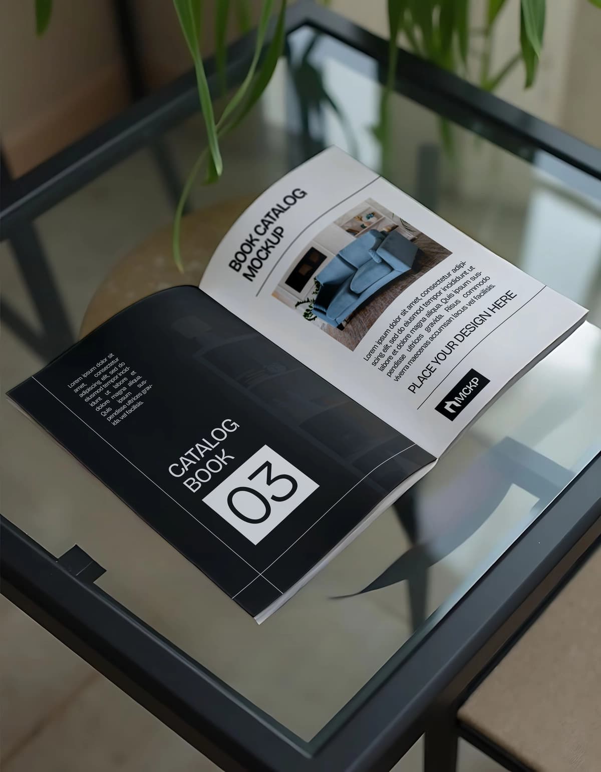 Katalog kitob mahsulot maketi | Catalog book product mockup