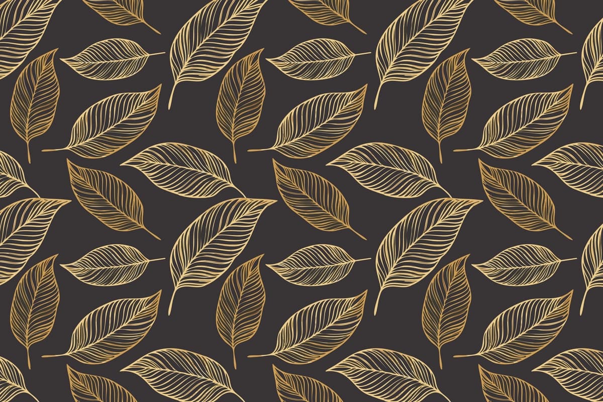 Hashamatli tabiat barglari naqshlari dizayni tropik bargli devor qog'ozi mos keladi | Luxury nature leaves pattern design tropical leaf wallpaper suitable