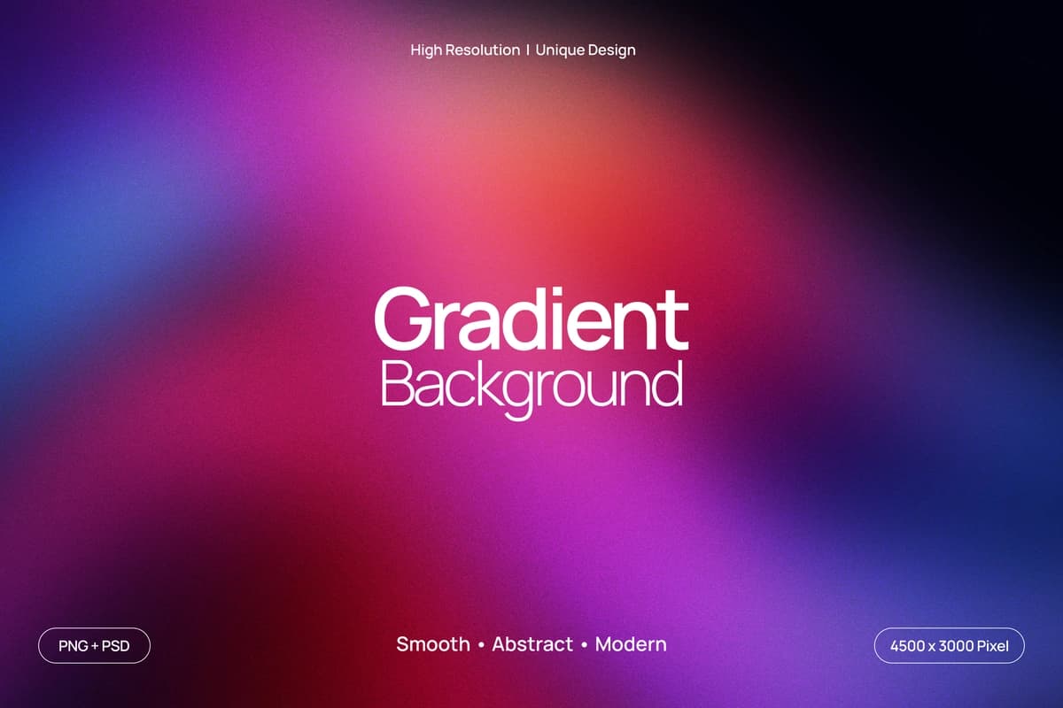 Silliq mavhum gradient fon | Smooth abstract gradient background