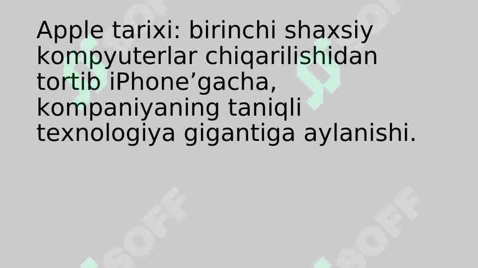 Product slide 1