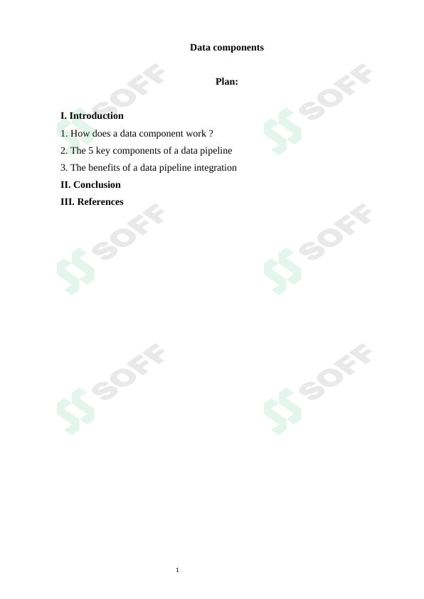 Data components