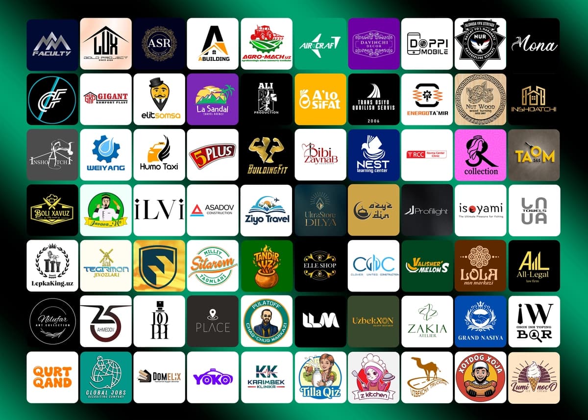 Professional Logotip Brending Xizmati