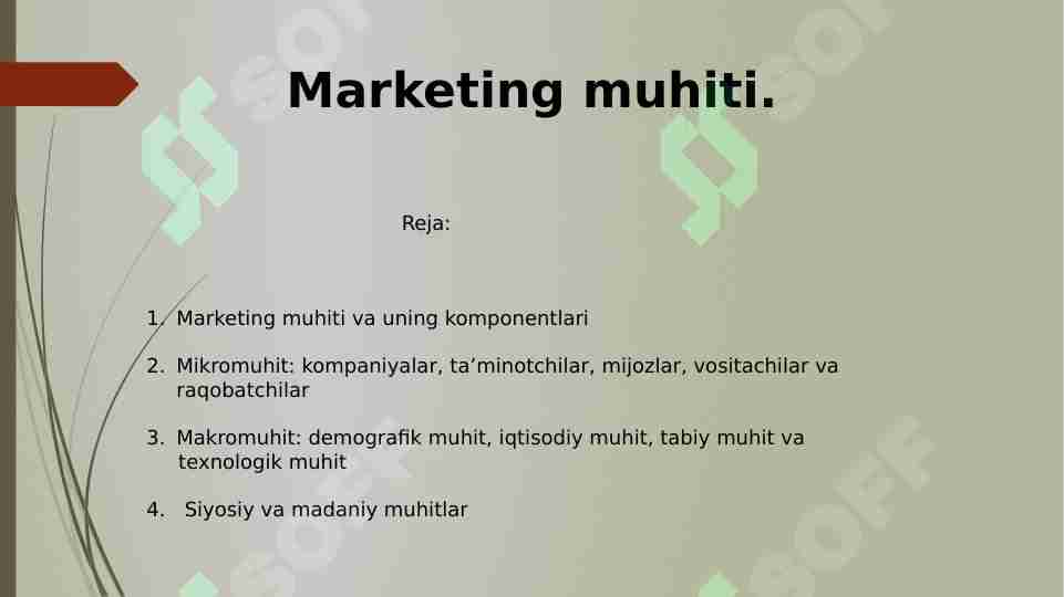 Marketing muhiti