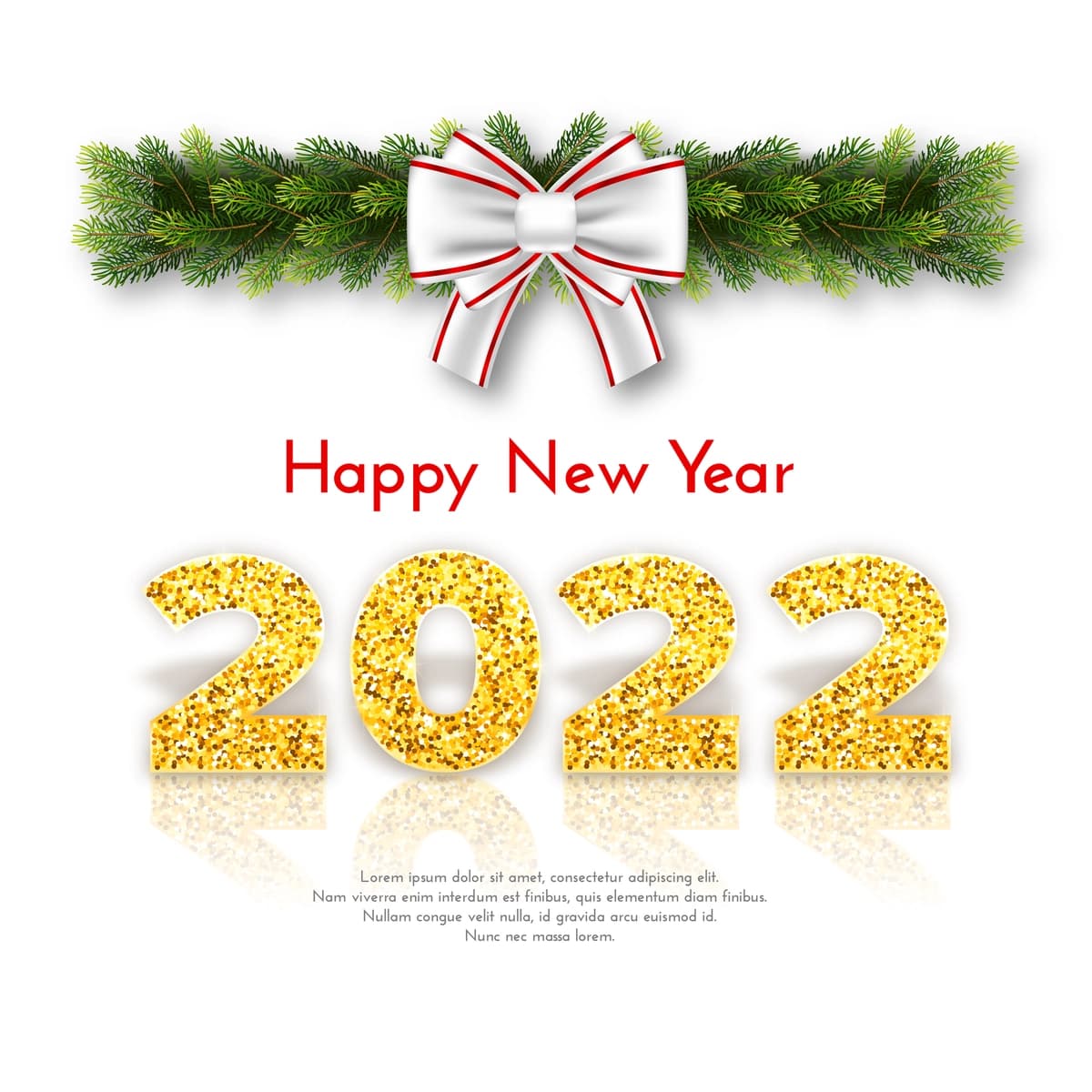 Bayram sovg'a kartasi Yangi yil bilan 2022 | Holiday gift card happy new year 2022