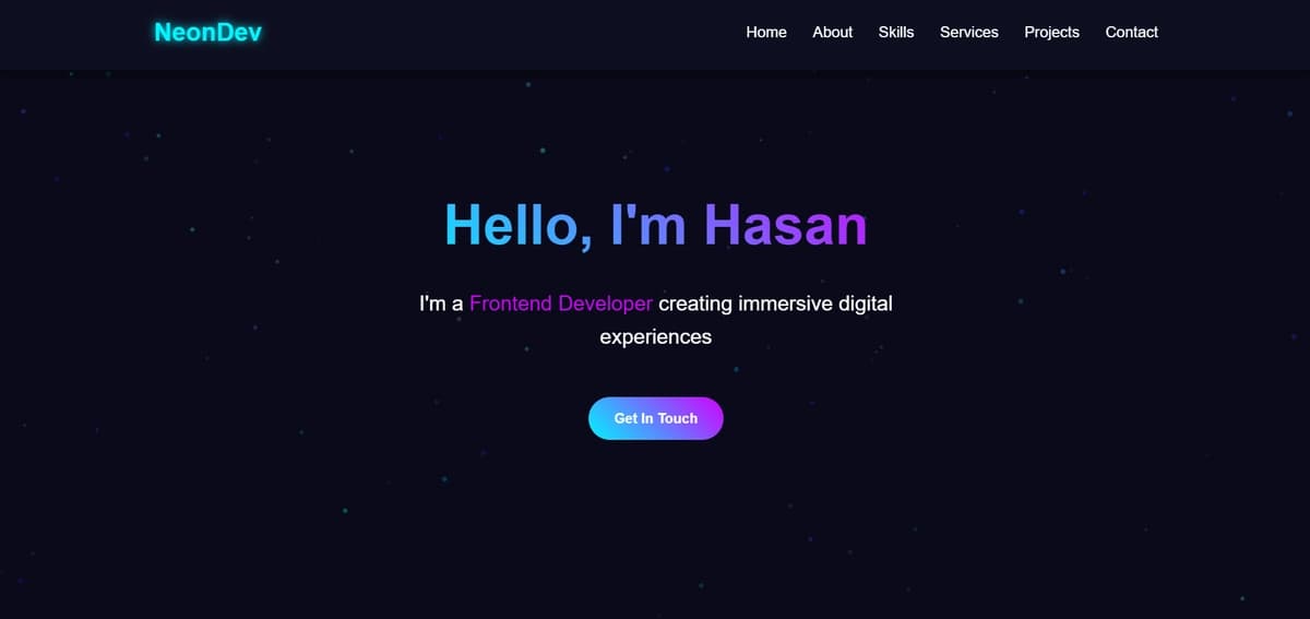 Portfolio website