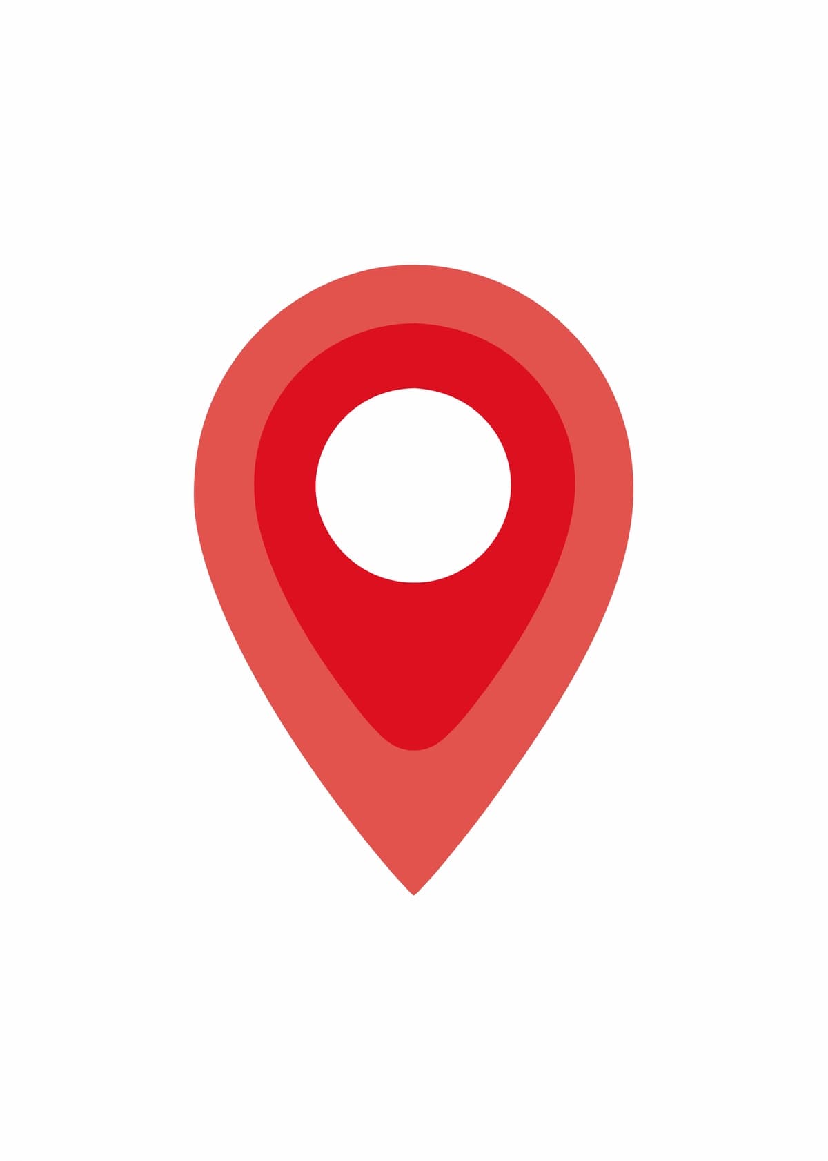 Joylashuv vektor art oq fon | Location vector art white background
