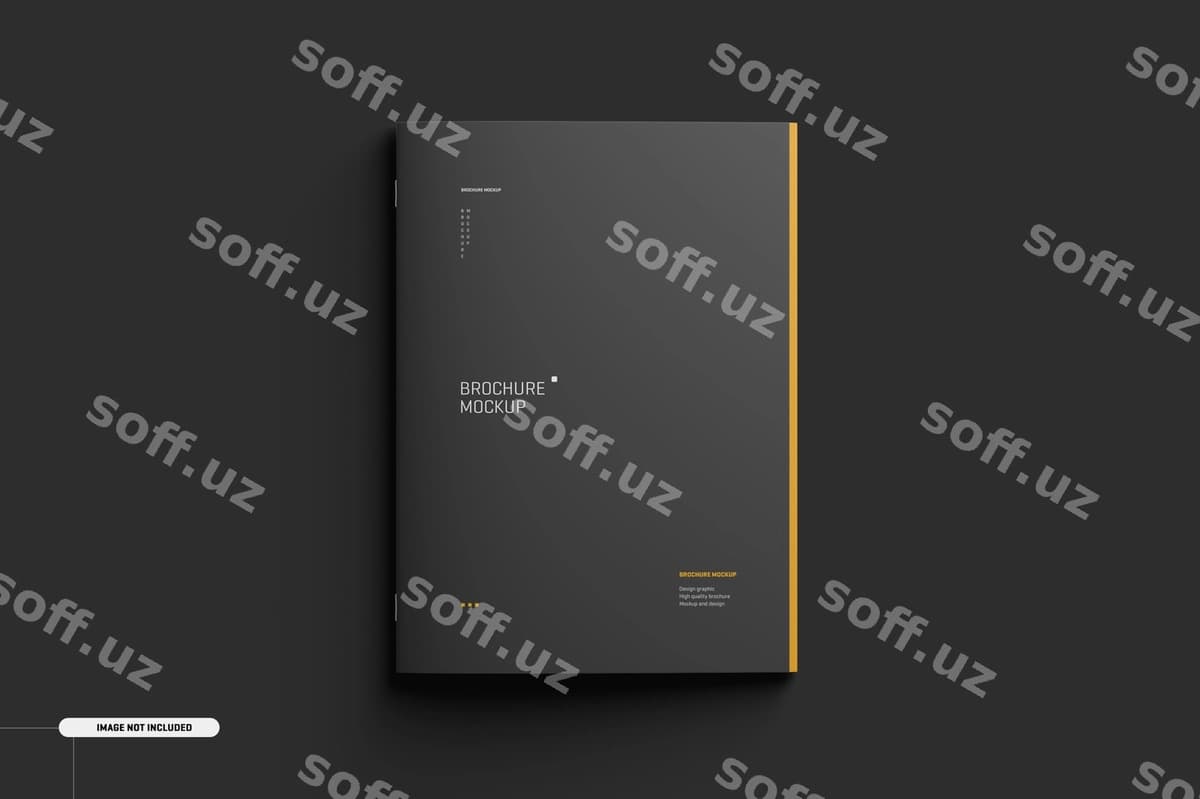 A4 magazin broshyur namunasi | A4 magazine brochure mockup