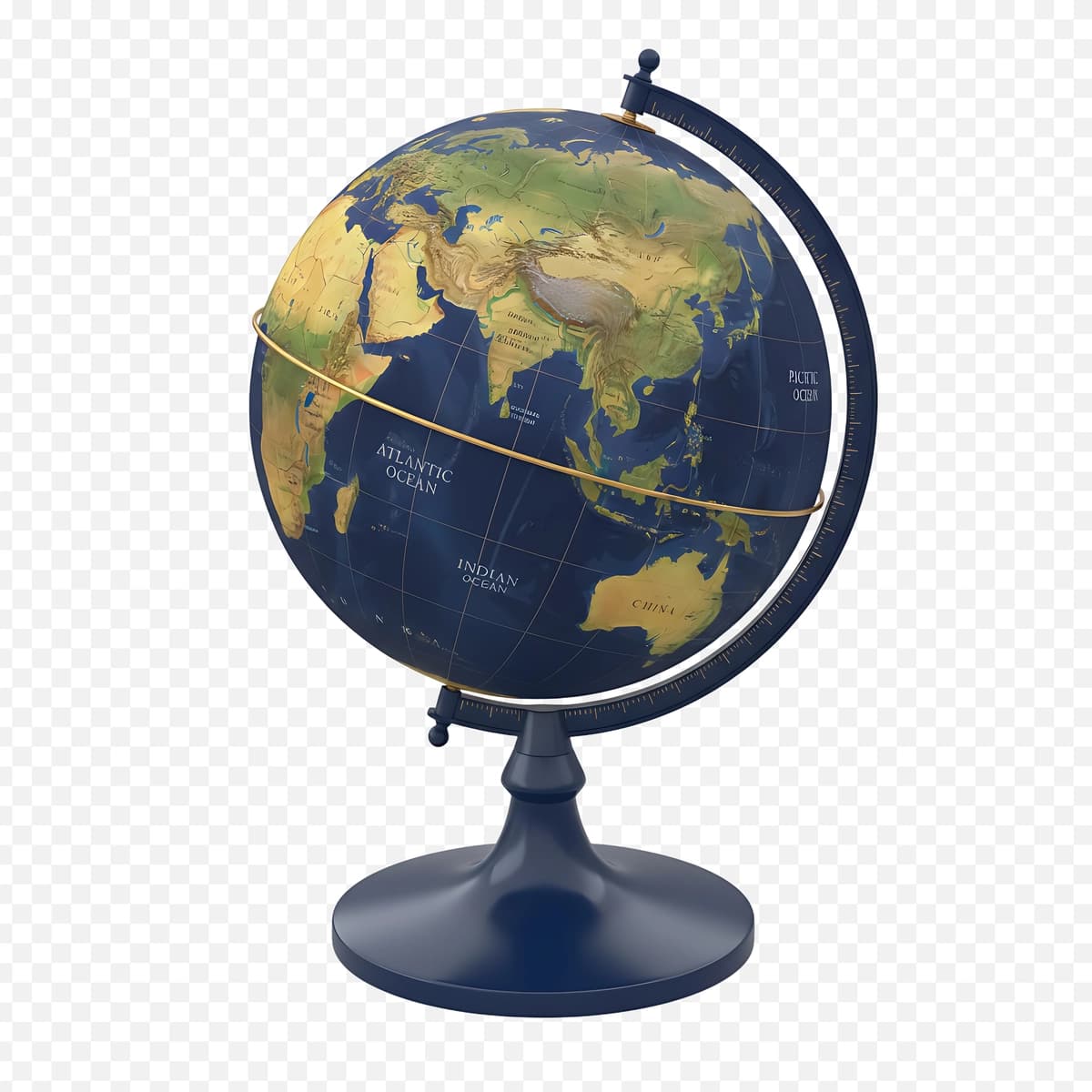 Haqiqiy globus stend | Realistic terrestrial globe stand